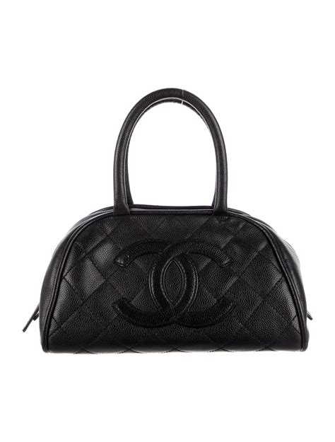 Chanel Small Caviar Bowler Bag 